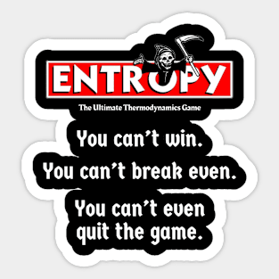 Entropy - Azhmodai Original Aesthetic Tribute 〶 Sticker